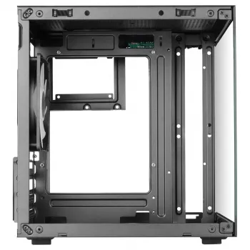 TACENS MARS MC-CUBE Micro-ATX skriňa, čierna, tvrdené sklo, ARGB, USB-C