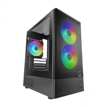 TACENS MARS MC-ONYX 3xARGB mATX skriňa počítača čierna