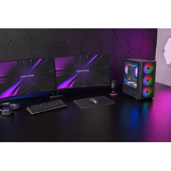 TACENS MARS MC-VECTOR 4xARGB USB-C Micro-ATX skriňa