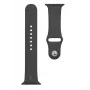 Tactical Apple Watch 42/44/45mm silikónový remienok čierny