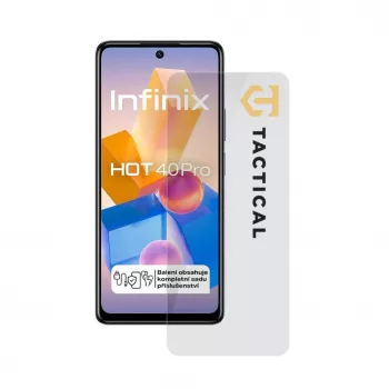 Tactical Glass Shield 2.5D pre Infinix Hot 40 Pro Clear
