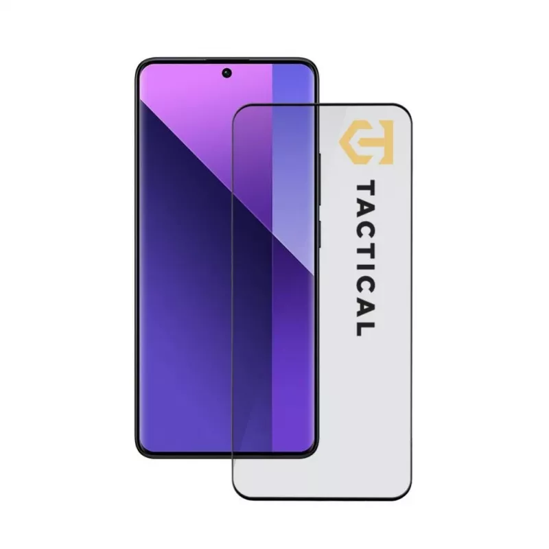 Tactical Glass Shield 5D pre Xiaomi Redmi Note 13 Pro+ 5G čierna