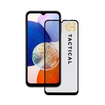 Tactical Samsung Galaxy A14 / A14 5G sklo 2.5D Full Glue čierna