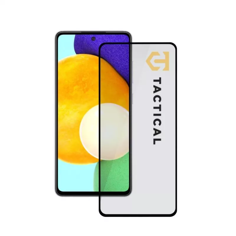 Tactical Samsung Galaxy A52/A52 5G/A52s 5G/A53 5G sklo 2.5D Full Glue čierna