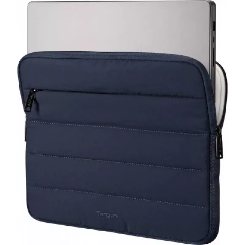Targus Puffer Sleeve 15-16 palcov taška na notebook, polnočná modrá, EcoSmart recyklovaný PET polyester, TBS97502GL