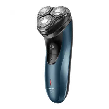 Taurus 3 Side Shave IPX7 rotačný holiaci strojček s zastrihávačom čierna/modrá