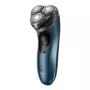 Taurus 3 Side Shave IPX7 rotačný holiaci strojček s zastrihávačom čierna/modrá