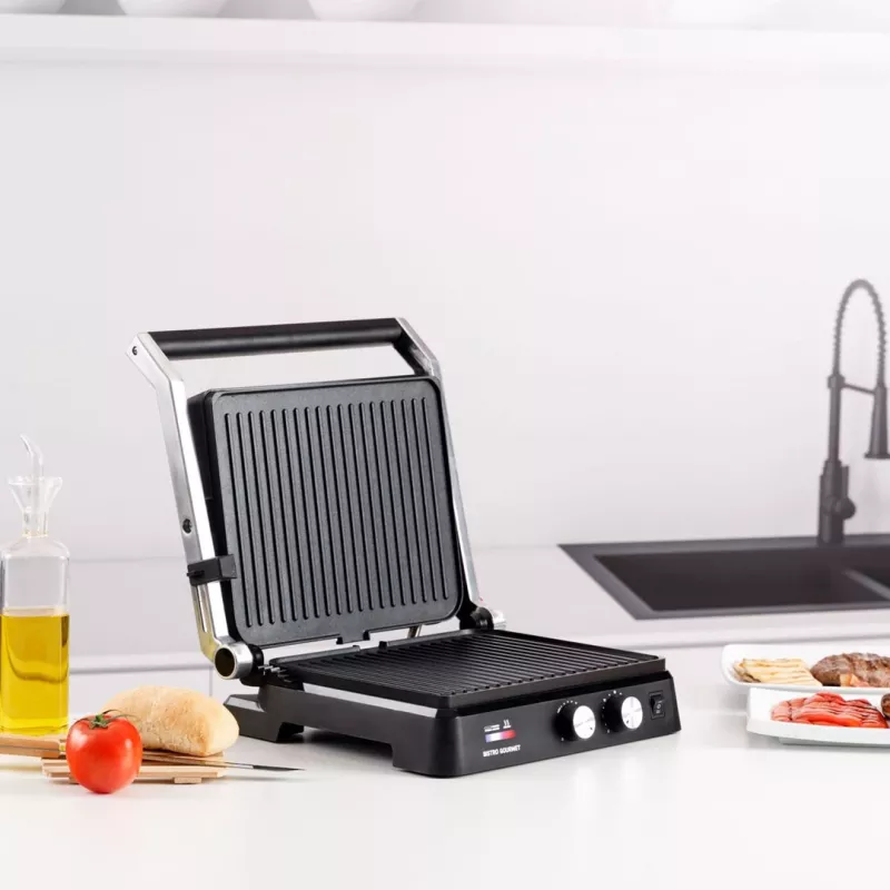 Taurus Bistro Gourmet 2600 W 2-in-1 kontaktný gril