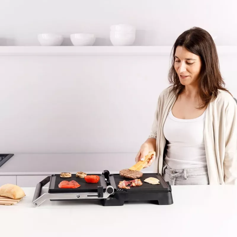 Taurus Bistro Gourmet 2600 W 2-in-1 kontaktný gril