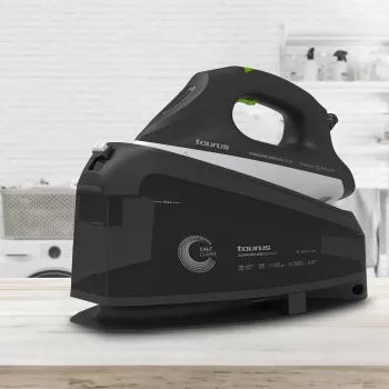Taurus Sliding Pro 3000 Non Stop parná žehliaca stanica 3000 W 1,5 l keramická žehliaca plocha čierna