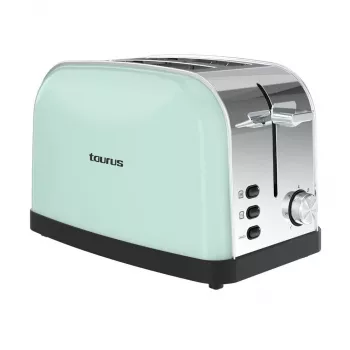 Taurus Vintage II 7 2-slotový hriankovač 950 W zelený