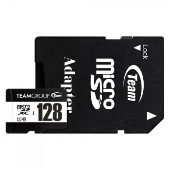 Team Group Team 128GB microSDXC UHS-I U3 V30 A1 pamäťová karta s SD adaptérom