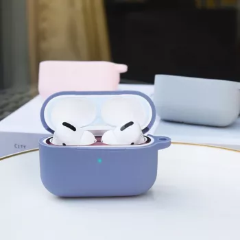 Tech-Protect Apple AirPods Pro 1 / 2 Icon puzdro s háčikom čierne