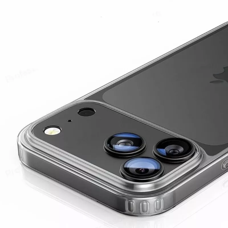 Tech-Protect CamFull Fit Ochrana objektívu fotoaparátu pre Apple iPhone 17 Pro, Čierna