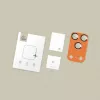 Tech-Protect CamFull Fit Ochrana objektívu fotoaparátu pre Apple iPhone 17 Pro, Cosmic Orange