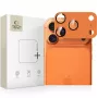 Tech-Protect CamFull Fit Ochrana objektívu fotoaparátu pre Apple iPhone 17 Pro, Cosmic Orange
