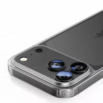Tech-Protect CamFull Fit Ochrana objektívu fotoaparátu pre Apple iPhone 17 Pro Max, Čierna