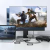 Tech-Protect HB07 USB-C hub adaptér 2-in-1 HDMI 4K 60Hz - sivý