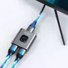 Tech-Protect HB07 USB-C hub adaptér 2-in-1 HDMI 4K 60Hz - sivý