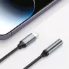 Tech-Protect adaptér Lightning (konektor samec) na 3,5-mm jack (konektor samica) - biely