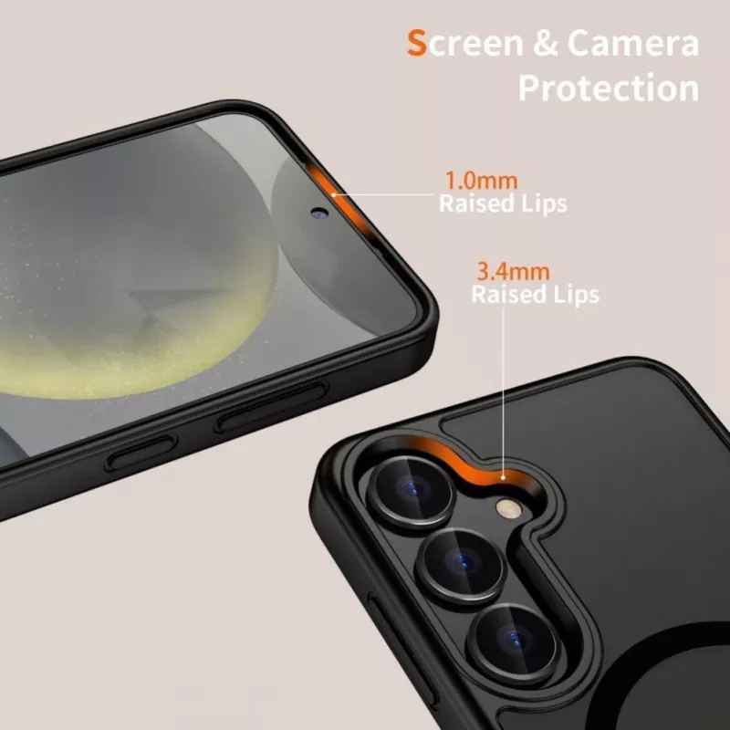 Tech-Protect MagMat MagSafe puzdro pre Nothing Phone 3 - čierne a transparentné