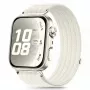 Tech-Protect nylonový remienok pre Huawei Watch Fit 3 / 4 / 4 Pro / 5 / 5 Pro - biely