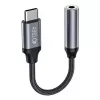 Tech-Protect USB-C na 3,5 mm mini jack audio adaptér (konektor samica) - čierny
