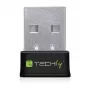 Techly I-WL-USB-600TY Mini WLAN USB adaptér Dual Band MU-MIMO 2 dBi 600 Mbps čierny