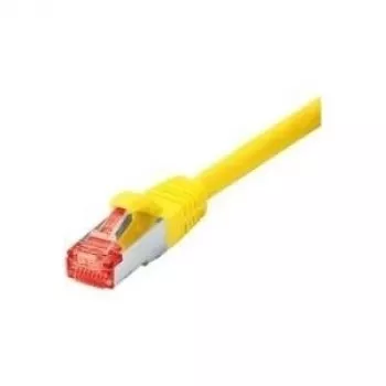 Tecline CAT 6 SFTP PiMF patch kábel RJ-45 na RJ-45, 1,5 m, bezhalogénový, žltý 715015Y