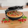 TEESA SUPREME pizza pec, 1200 W, 32 cm, priehľadné okienko, vyberateľný kameň