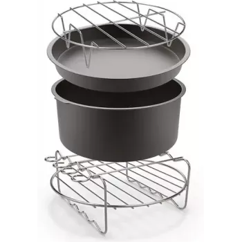 TEFAL Easy Fry sada príslušenstva pre OBH Nordica XXL fritézy - forma na pečenie, držiak na špízy, 5 špízov