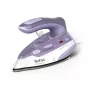 Tefal First Class DB1612E0 cestovná žehlička - 1100 W, nerezová žehliaca plocha, dvojité napätie, 70 ml nádržka, biela/modrá
