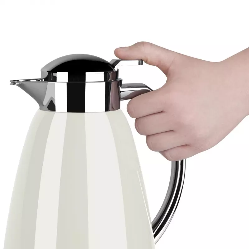 Tefal K30340 Senator vákuová fľaša 1 L nerez, biela