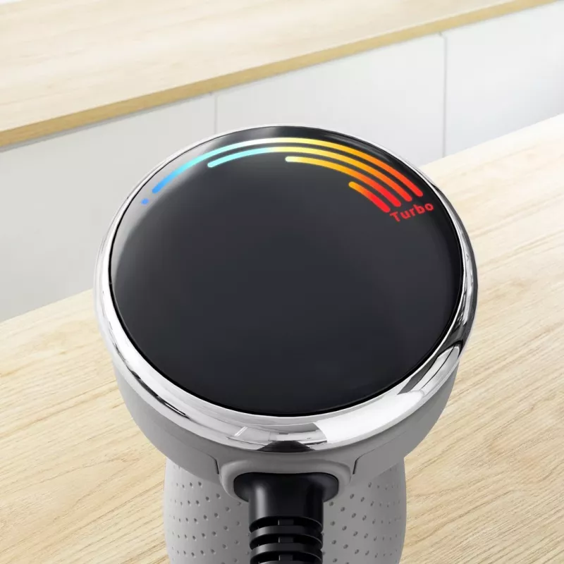 Tefal Quickchef+ HB673B30 tyčový mixér 1000 W sivý, nehrdzavejúca oceľ