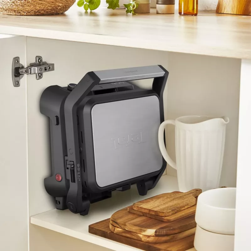 Tefal SuperGrill 3-in-1 GC510DE0 kontaktný gril, 2000 W, strieborná/čierna