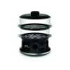 Tefal Convenient VC140135 Parný hrniec, 2 košíky, 6 L, 900 W, čierny