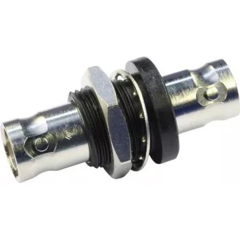 Telegärtner BNC vstavaný adaptér konektor samica-samica 50 Ohm panelová montáž J01004A1333