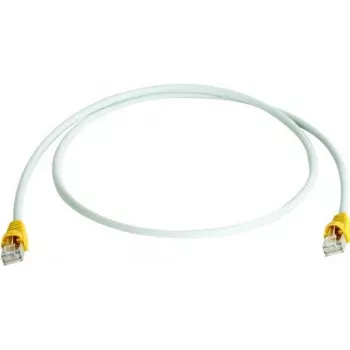Telegärtner Cat 5e crossover patch kábel, RJ-45 konektor samec na RJ-45 konektor samec, 5 m, sivý, UTP, 100 MHz L00003A0067