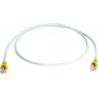 Telegärtner Cat 5e crossover patch kábel, RJ-45 konektor samec na RJ-45 konektor samec, 5 m, sivý, UTP, 100 MHz L00003A0067
