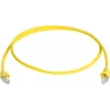 Telegärtner Cat.5e F/UTP patch kábel, RJ45, 25m, žltý L00006D0096