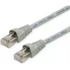Telegärtner L00004A0104 Cat6a S/FTP sieťový patch kábel, 6 m, sivý