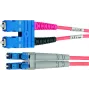 Telegärtner LC na SC Single-Mode optický patch kábel, 2 m, 9/125 µm, LSZH žltý