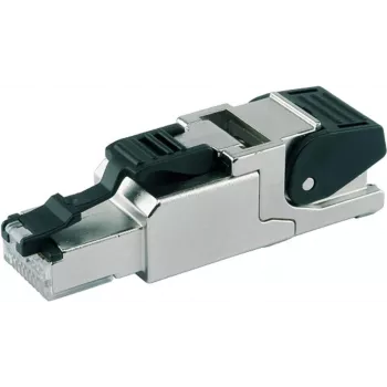 Telegärtner MFP8 RJ45 konektor samec Cat.6a T568B tienený s krytkou proti prachu (J00026A2001)