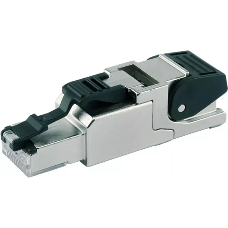 Telegärtner MFP8 RJ45 konektor samec Cat.6a T568B tienený s krytkou proti prachu (J00026A2001)