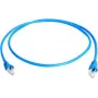 Telegärtner MP8 FS 600 Cat.7 S/FTP Sieťový patch kábel, RJ-45 na RJ-45, 50 m, modrá
