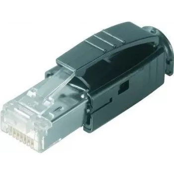 Telegärtner STX RJ45 konektor Cat.5e 8P8C krimpovací konektor, transparentný, 1 kus J80026A0001