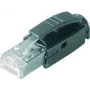 Telegärtner STX RJ45 konektor Cat.5e 8P8C krimpovací konektor, transparentný, 1 kus J80026A0001
