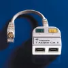 TELEGÄRTNER T-adapter Cat5e na 100Base-T/ISDN RJ45 splitter (J00029A0013)