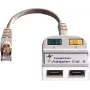 TELEGÄRTNER T-adapter Cat5e na 100Base-T/ISDN RJ45 splitter (J00029A0013)