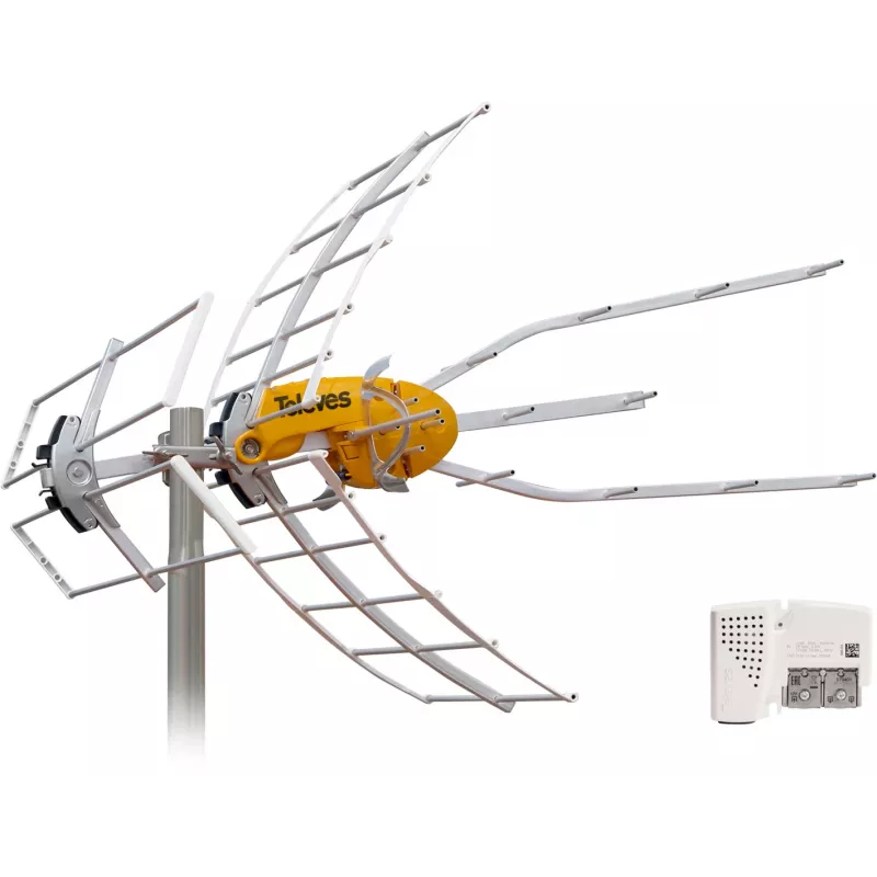 TELEVES Ellipse Mix BIII/UHF (LTE700) TV anténa s BOSS technológiou - Ref. 148821